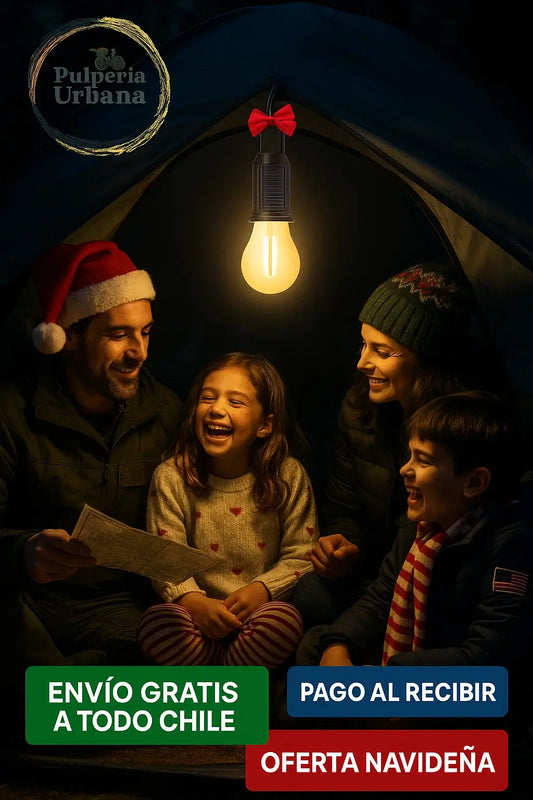 Ampolleta Solar De Camping X2