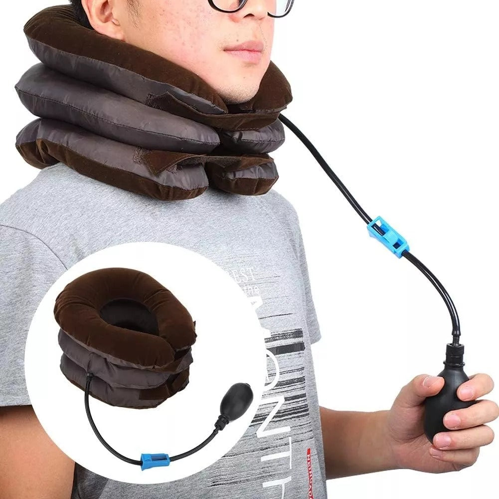 🧑⚕️ NeckRelief™ – Tracción Cervical Inflable