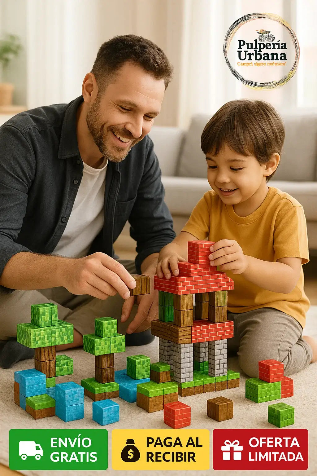 Bloques Armables Magneticos Minecraft 75