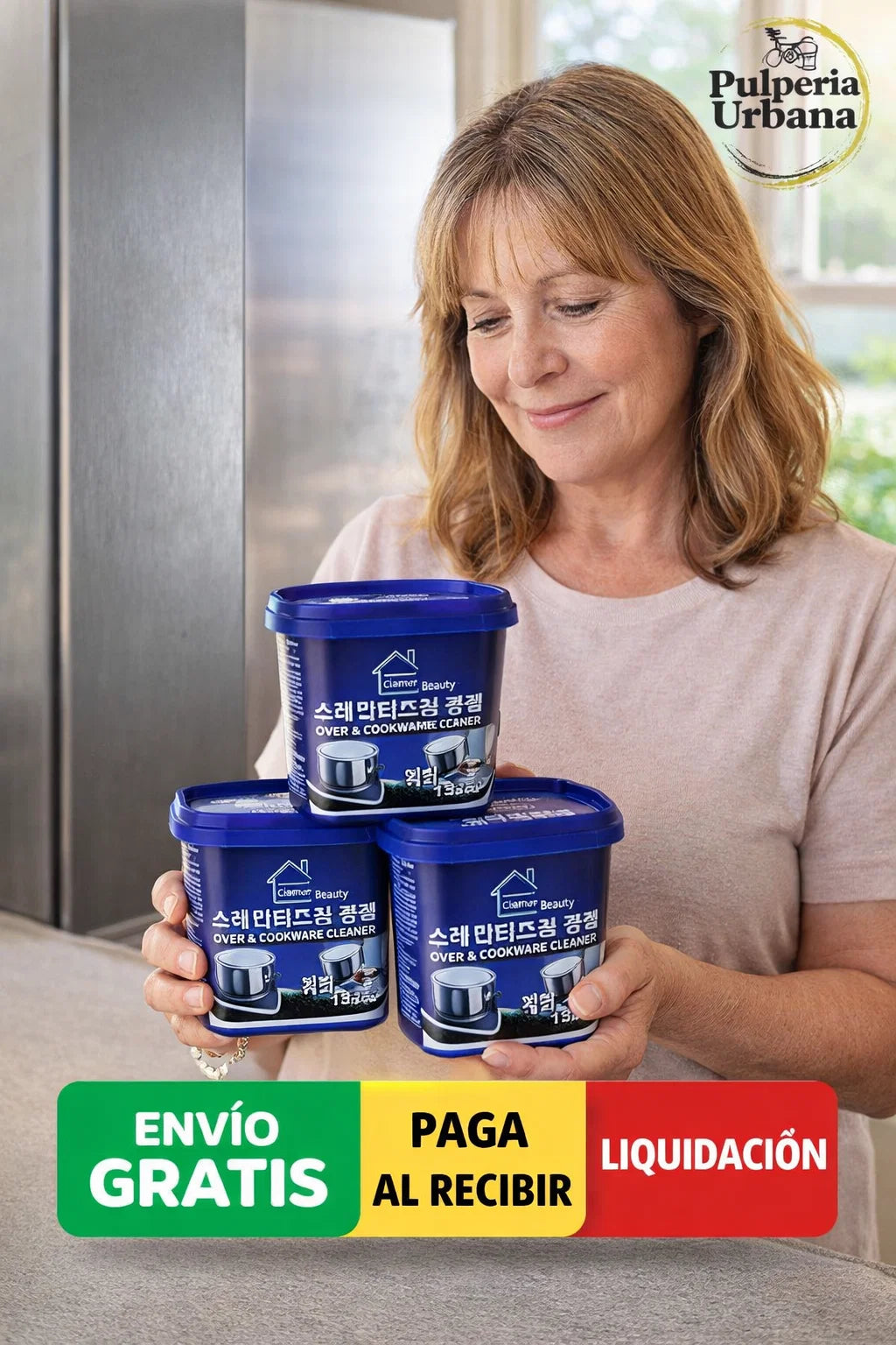 Pack x3 pastas mágica limpiador 500 grs