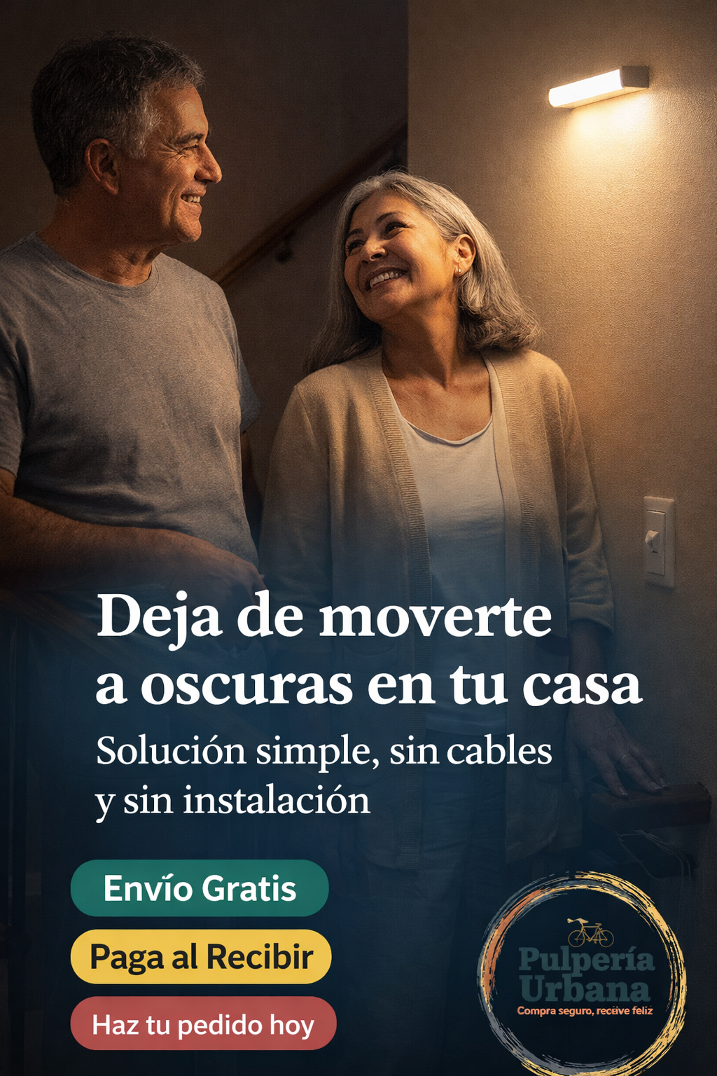 BarraLuz Pro — Ilumina cualquier rincón sin cables ni electricista