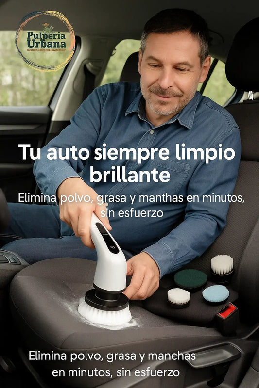 Cepillo Eléctrico Multifuncional 7 en 1