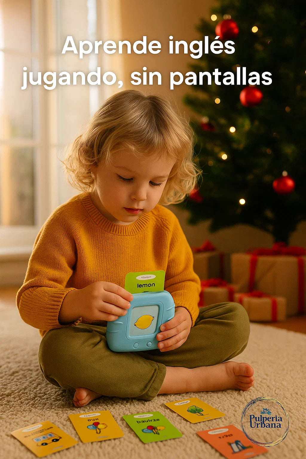 JUEGO LECTOR DE TARJETAS APRENDO INGLES