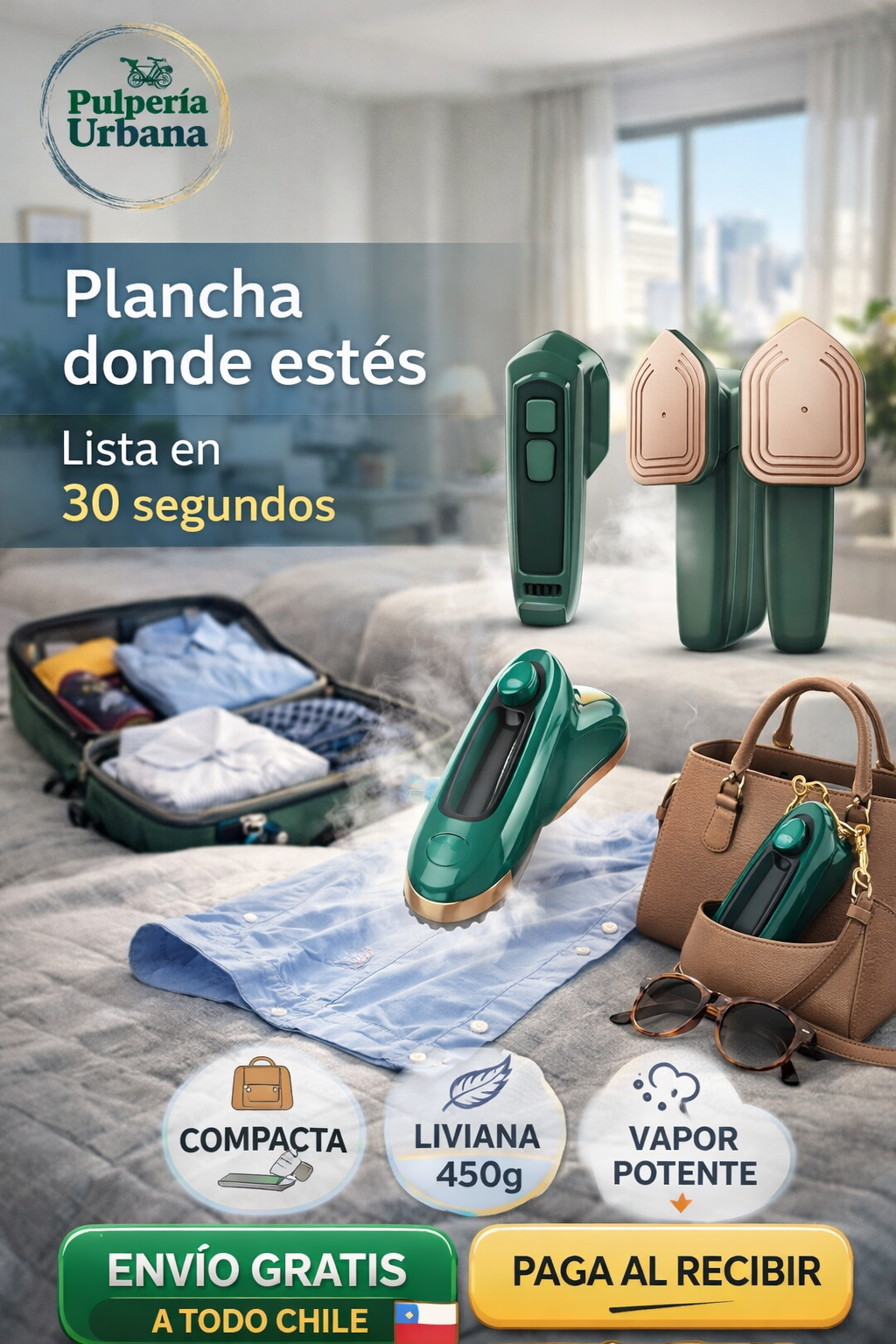 Plancha Express - El salvavidas que cabe en tu bolso