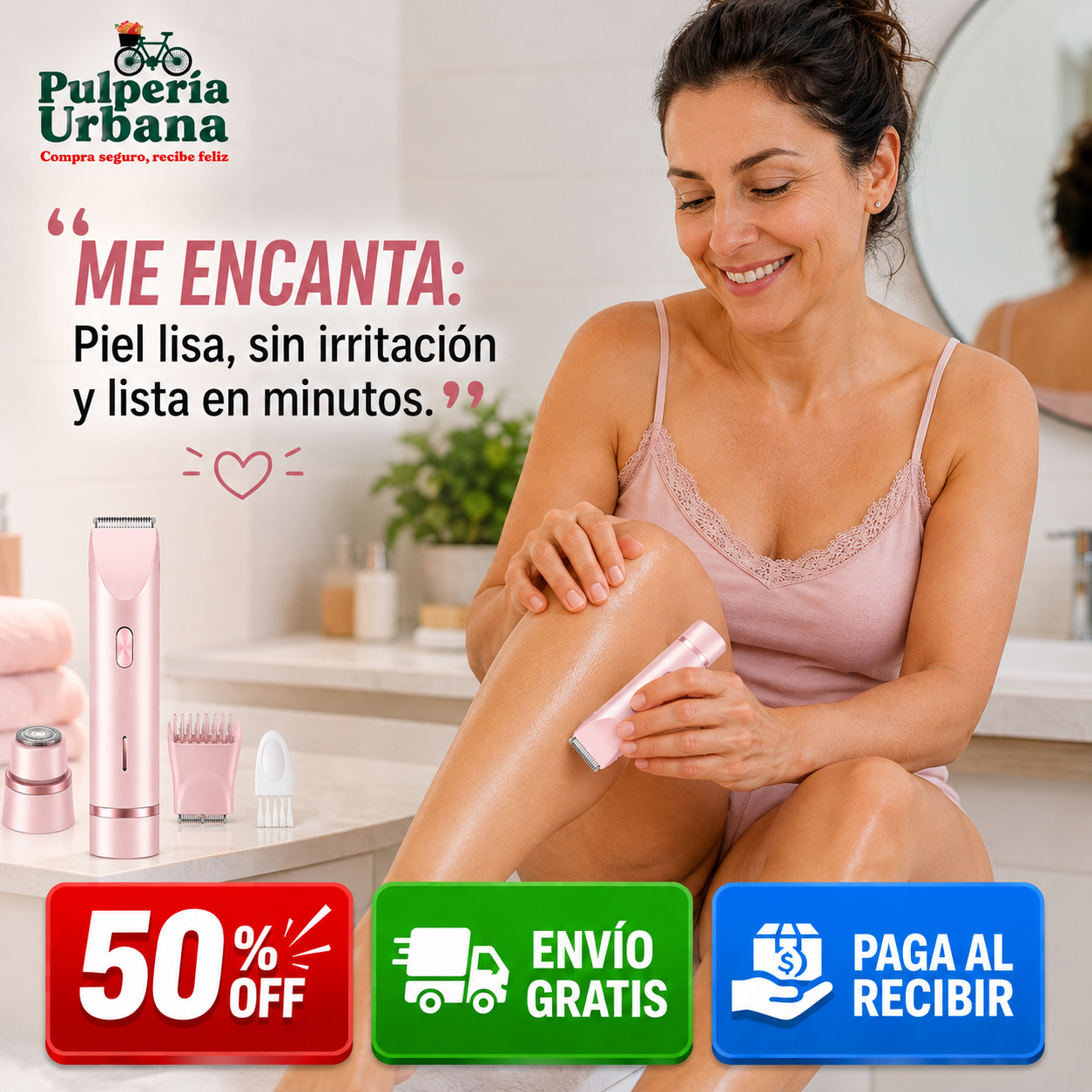 Depilina - Piel lisa fácil, sin cita ni gastos extra