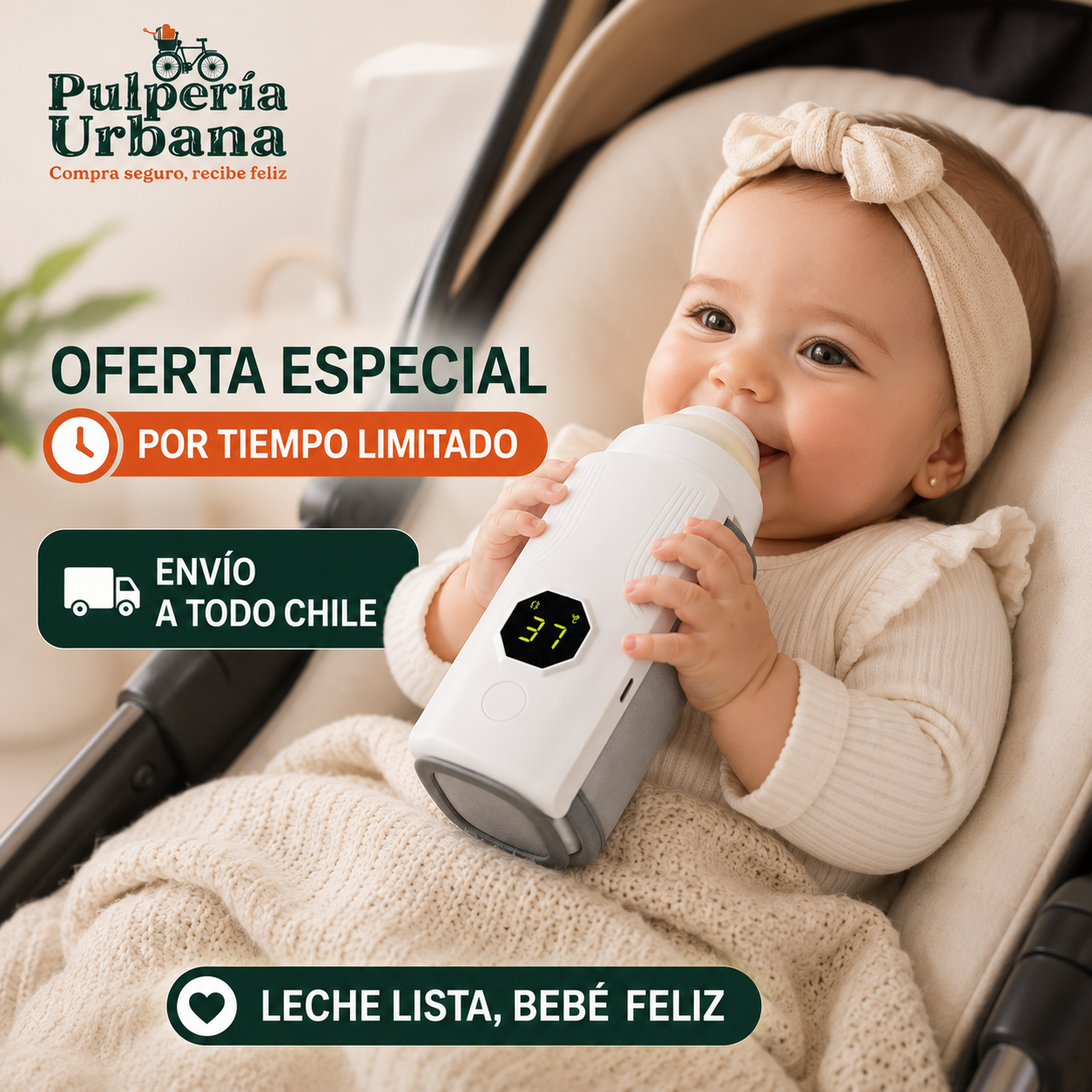 TermaPerfect - Calentador Portatil De Mamaderas