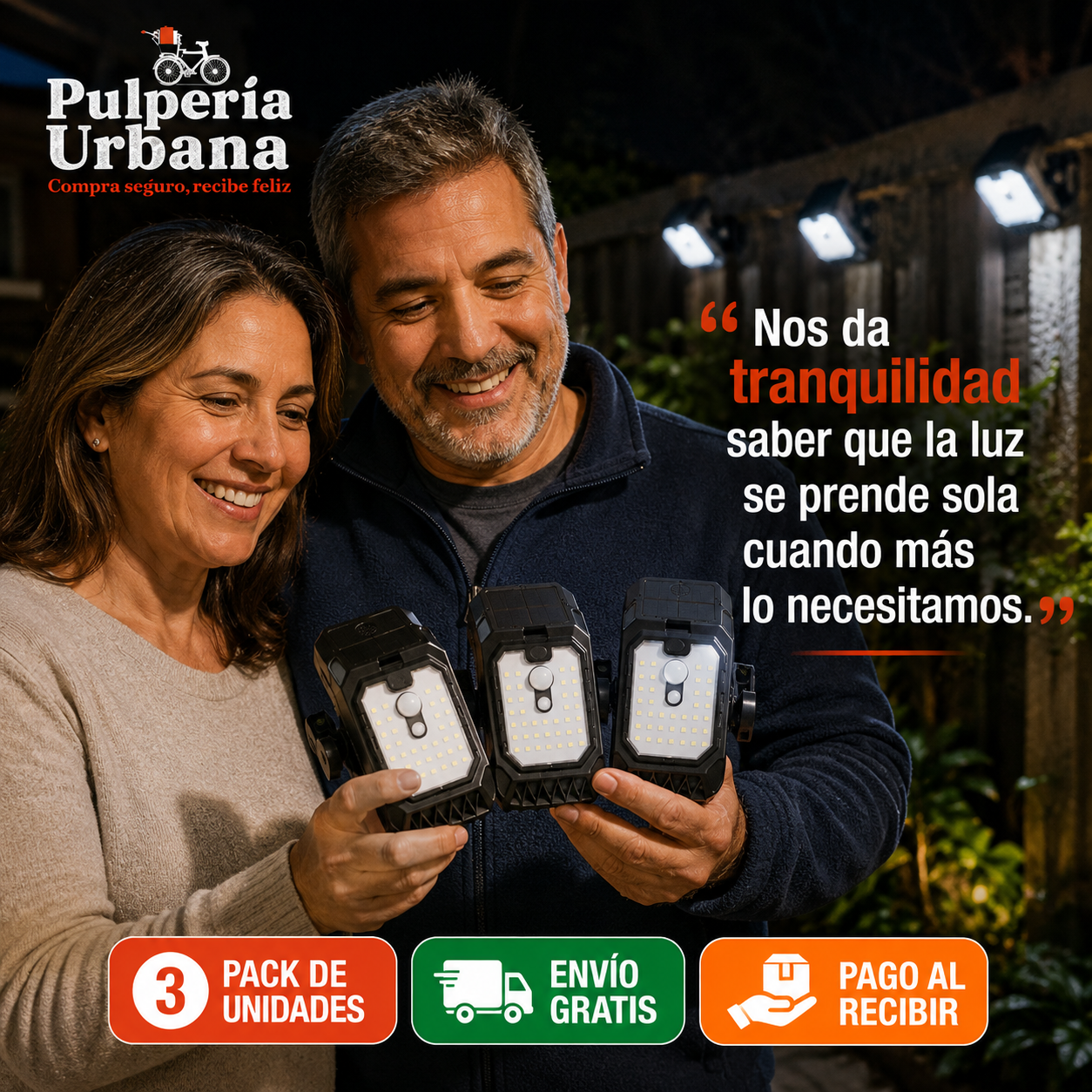 LuzClip Pro - lámpara solar con clip sensor YX-525