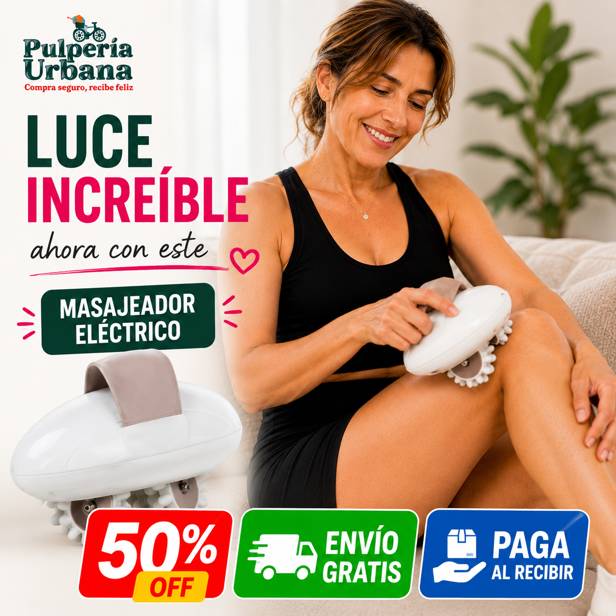 FirmeMax - Masajeador Celulitico - Remove Pro