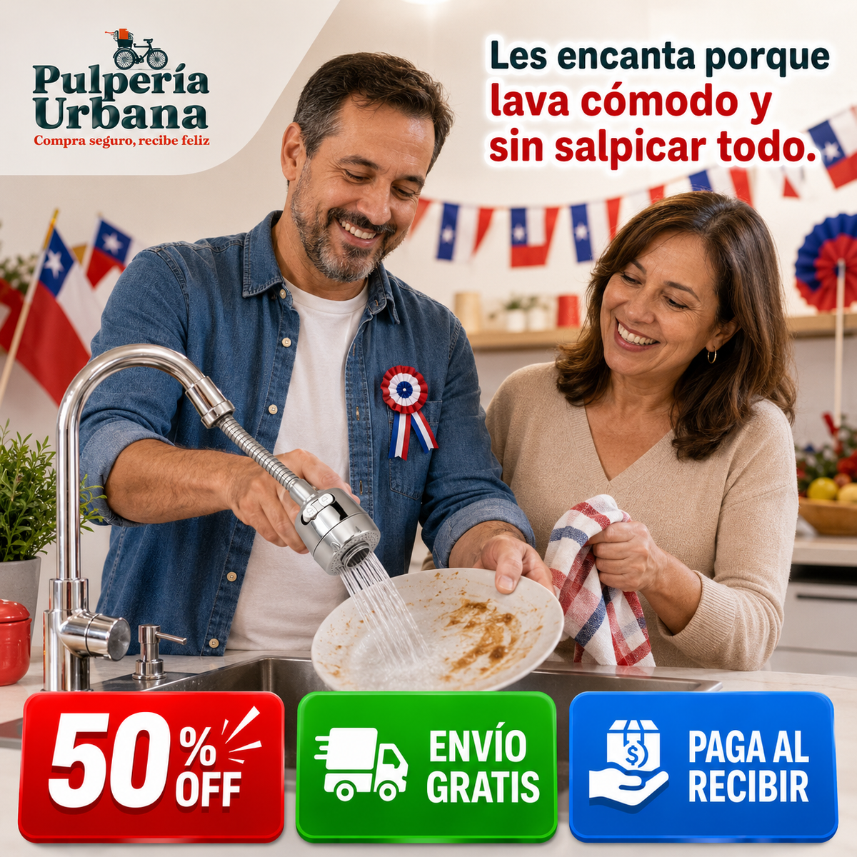 GriFlex - Cuello flexible que moderniza tu cocina ya