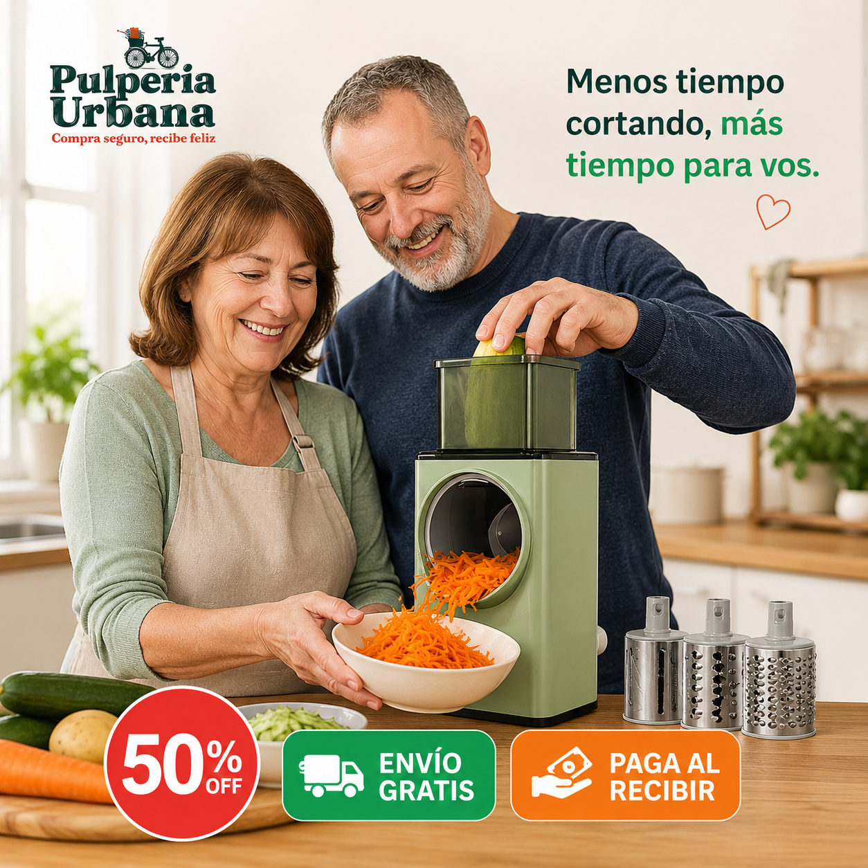 EasySlice - Cortador giratorio verdura