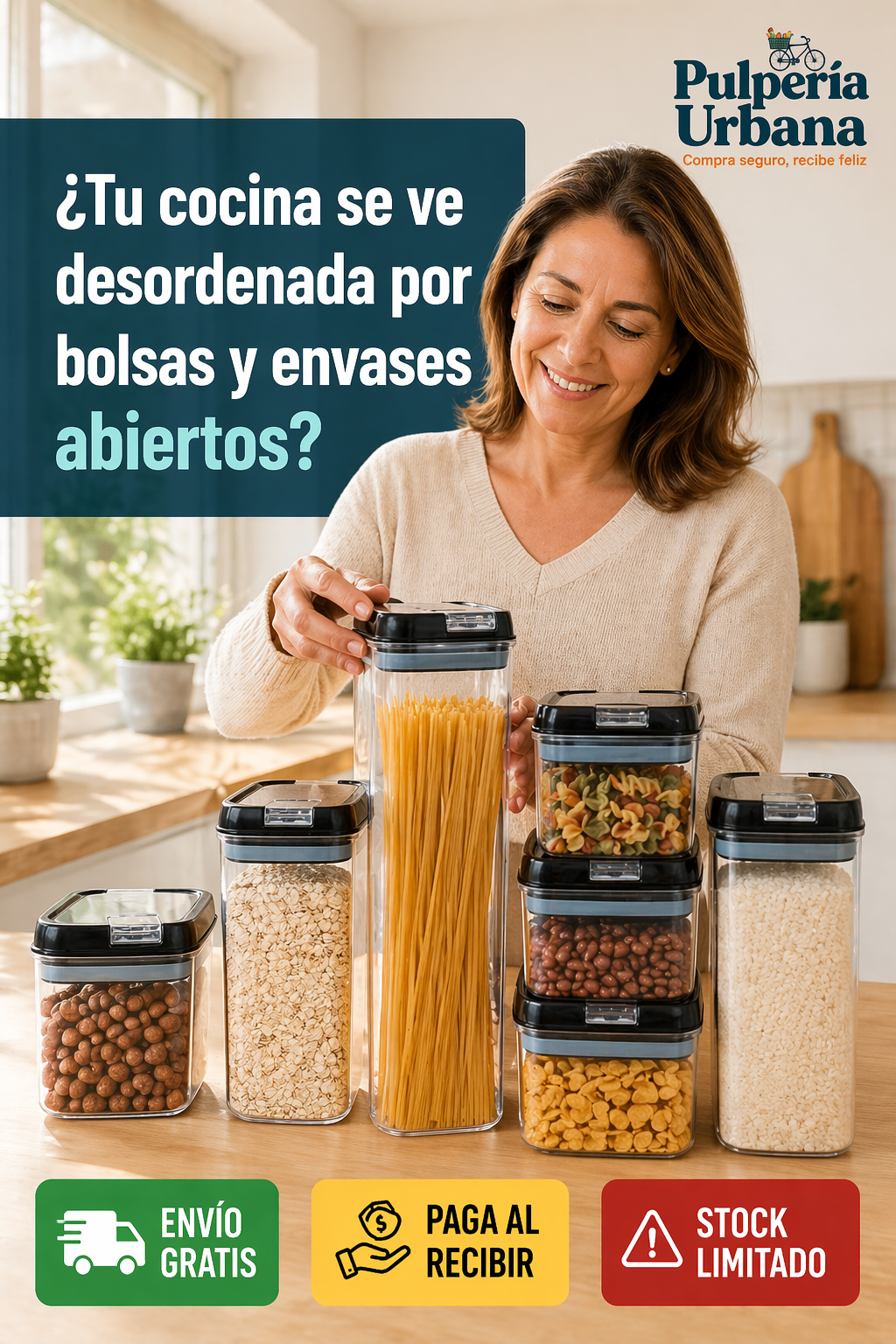 FreskaSeal 7 PCS - Set De Contenedores Herméticos 7 PCS