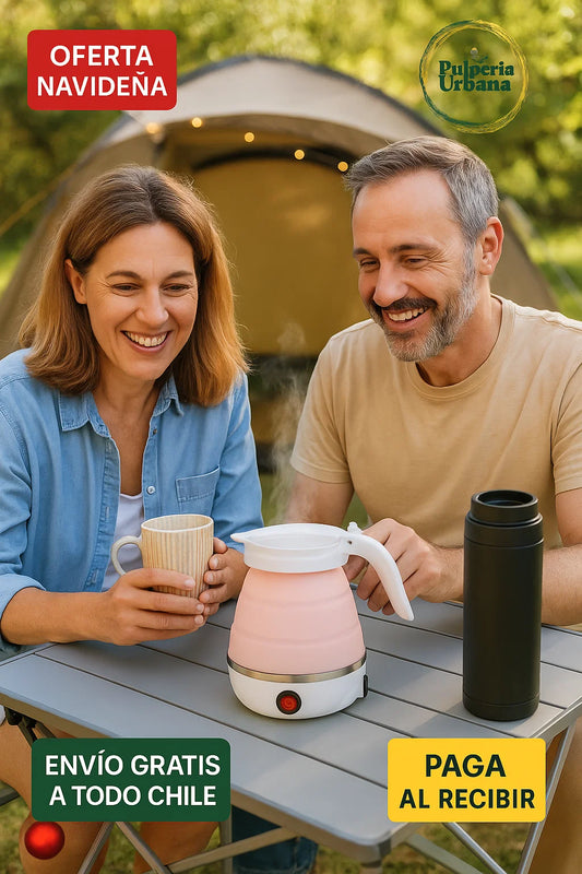 Hervidor Eléctrico Portátil Mini Plegable