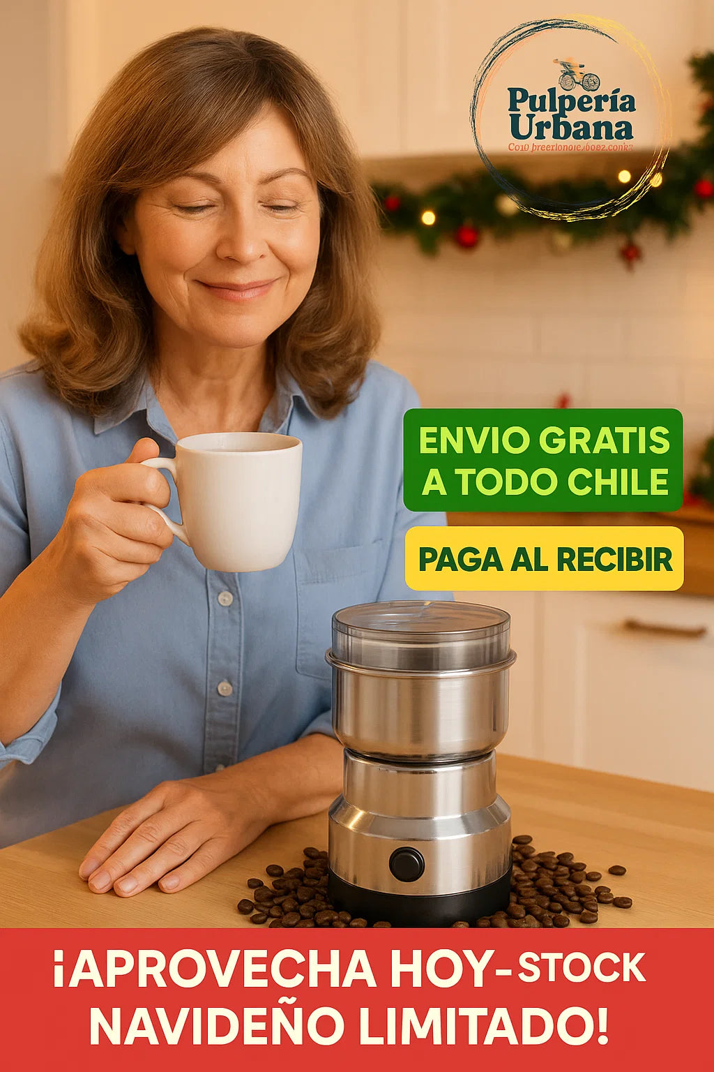 MOLEDOR DE CAFE Y GRANOS