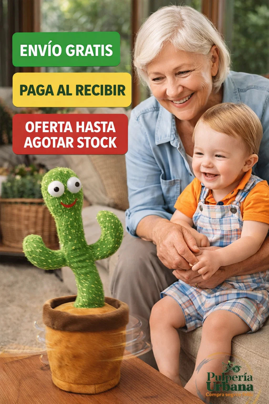 Cactus Bailarin Repetidor voz