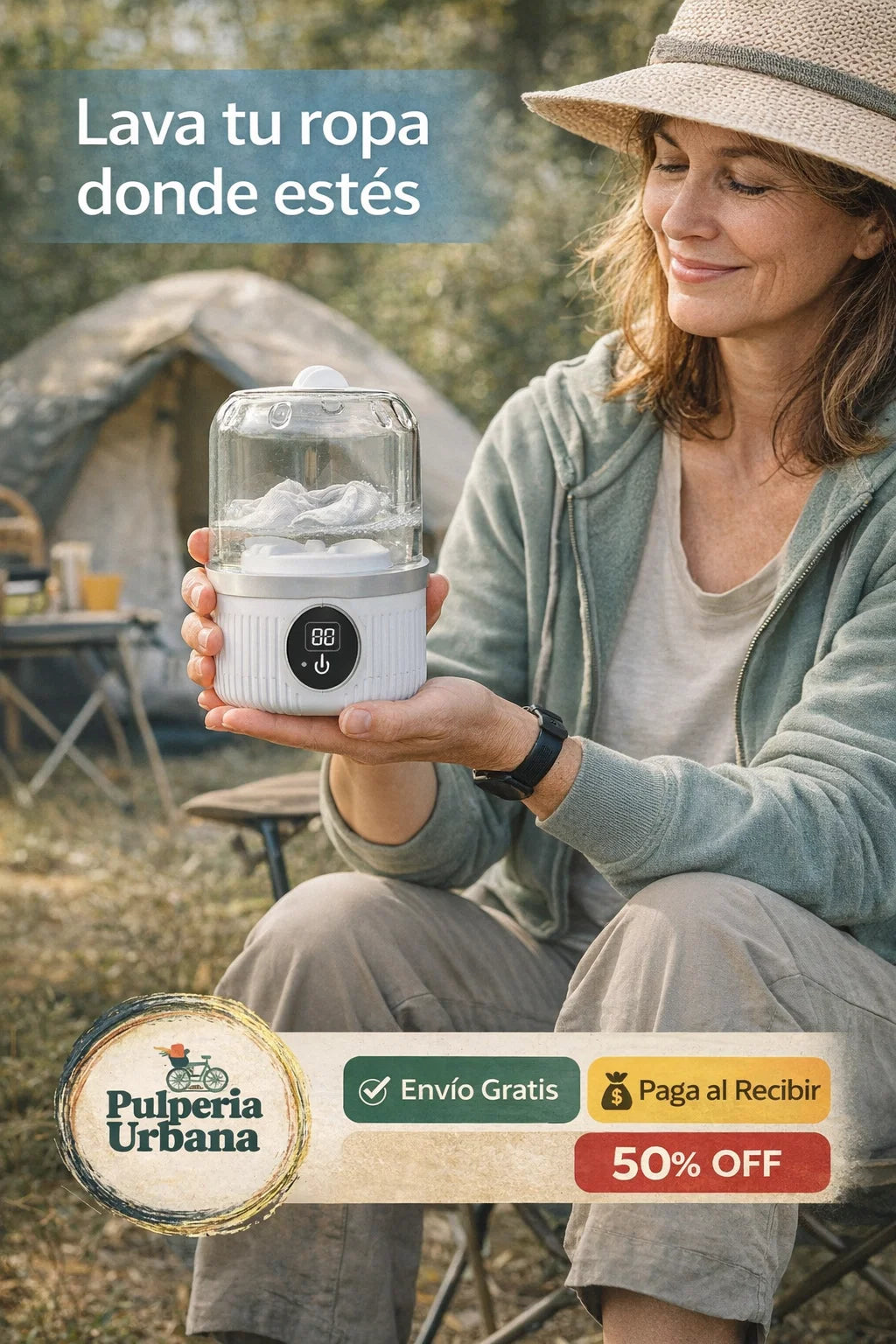 Mini Lavadora portátil CareWash