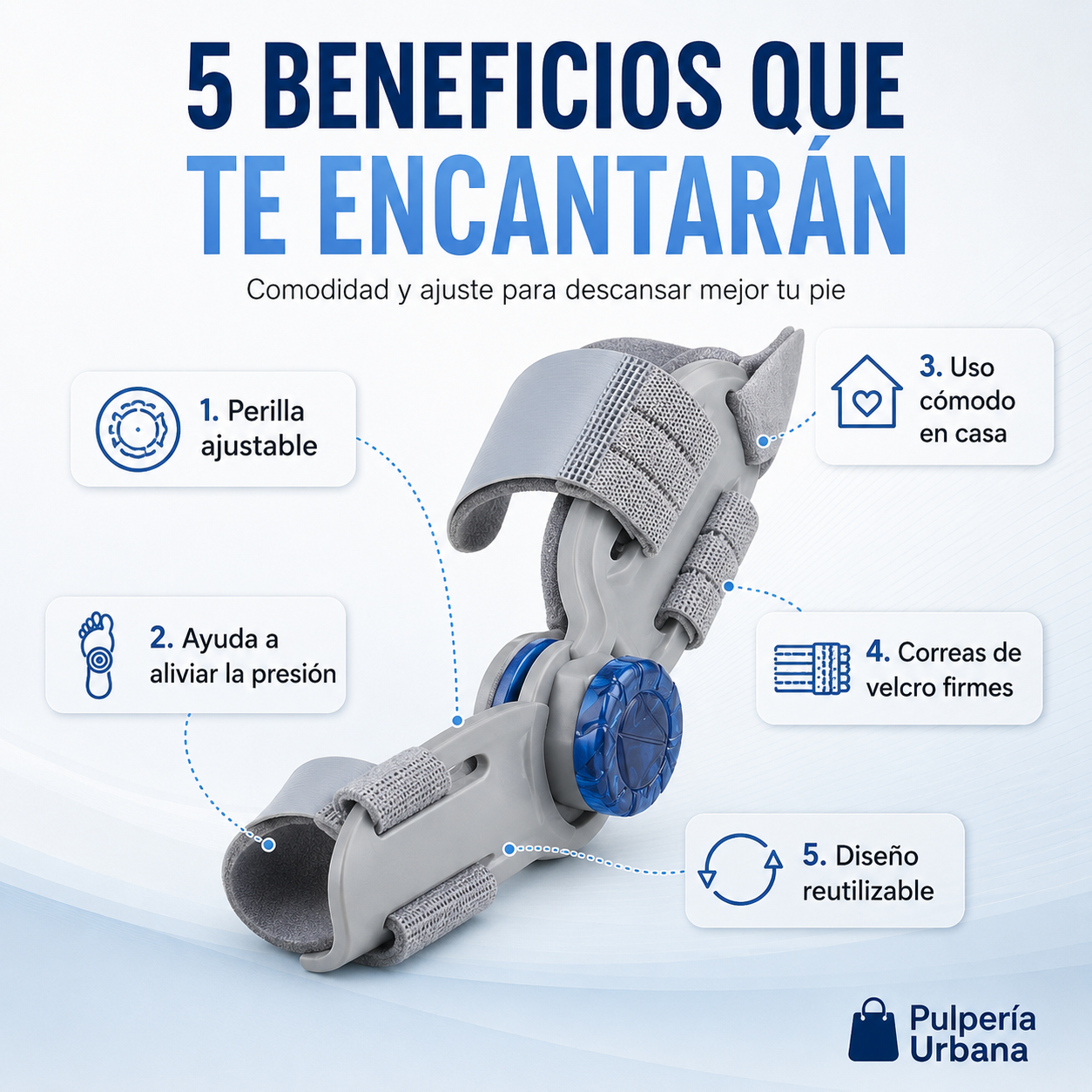 PieLibre Pro - Corrector de Juanetes Ajustable