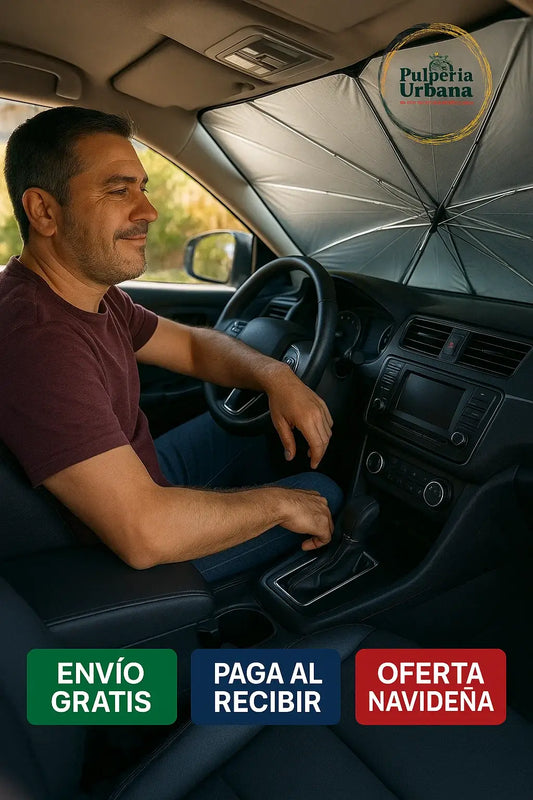 PARASOL PLEGABLE PARA AUTOS