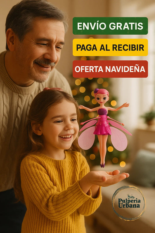 Hada Voladora Recargable Con Sensor