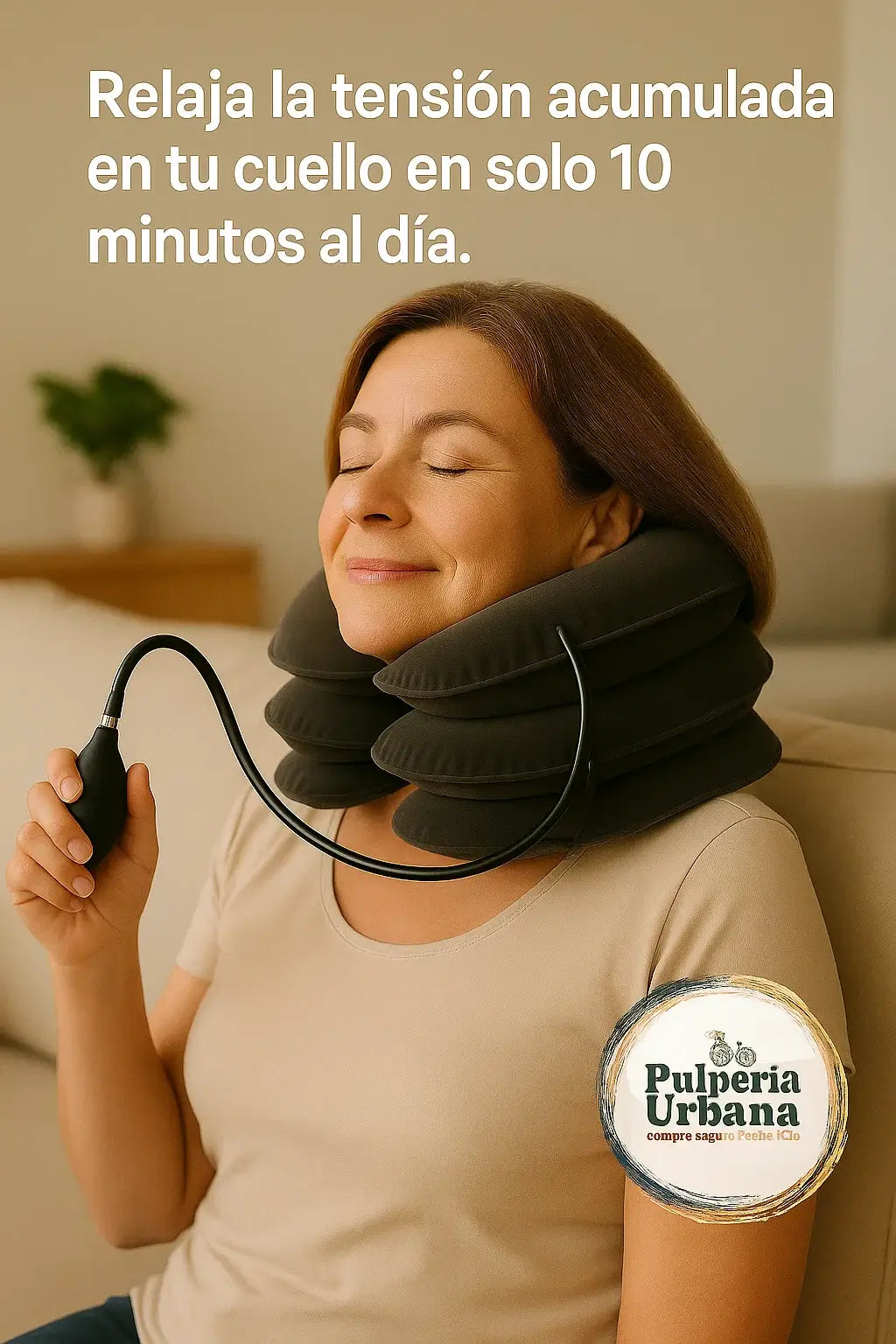 NeckRelief – Tracción Cervical Inflable