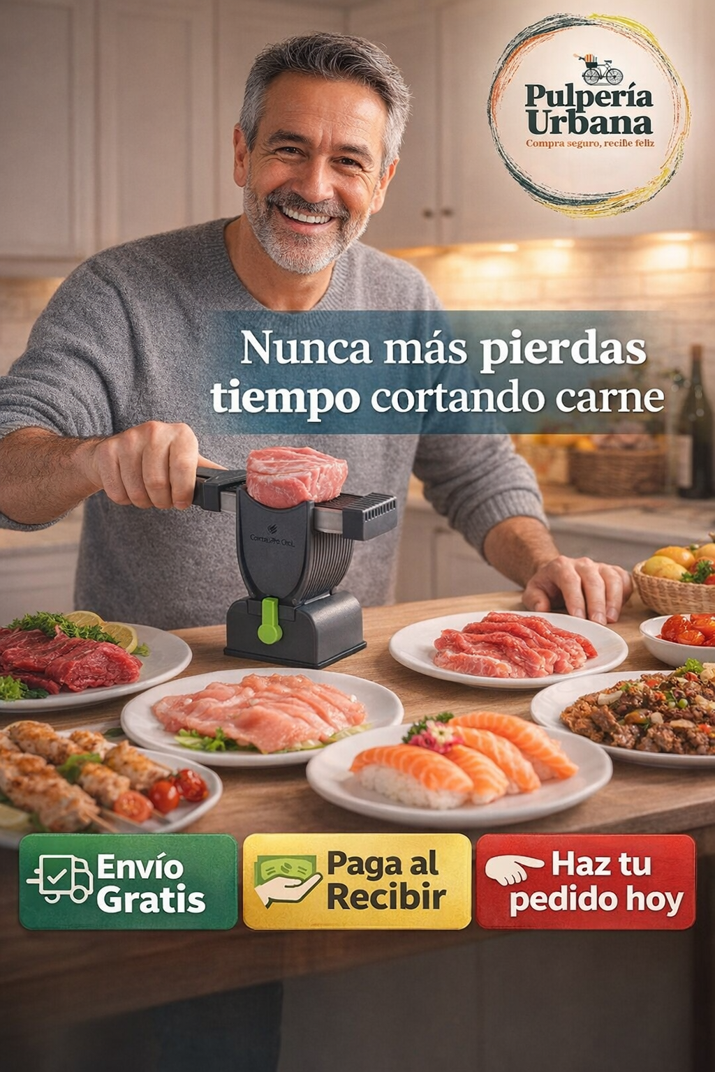 CortaPro Chef — Ahorra tiempo y corta como experto