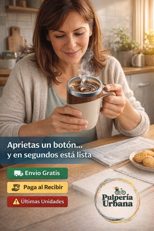Taza AutoMix — Mezcla perfecta en segundos