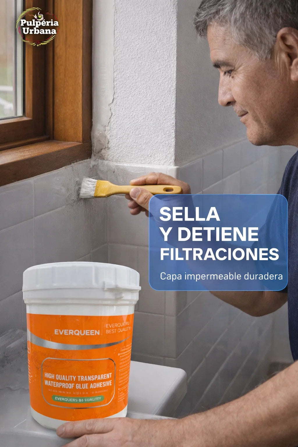 Pack x 3 Sellador adhesivo 300g + broch