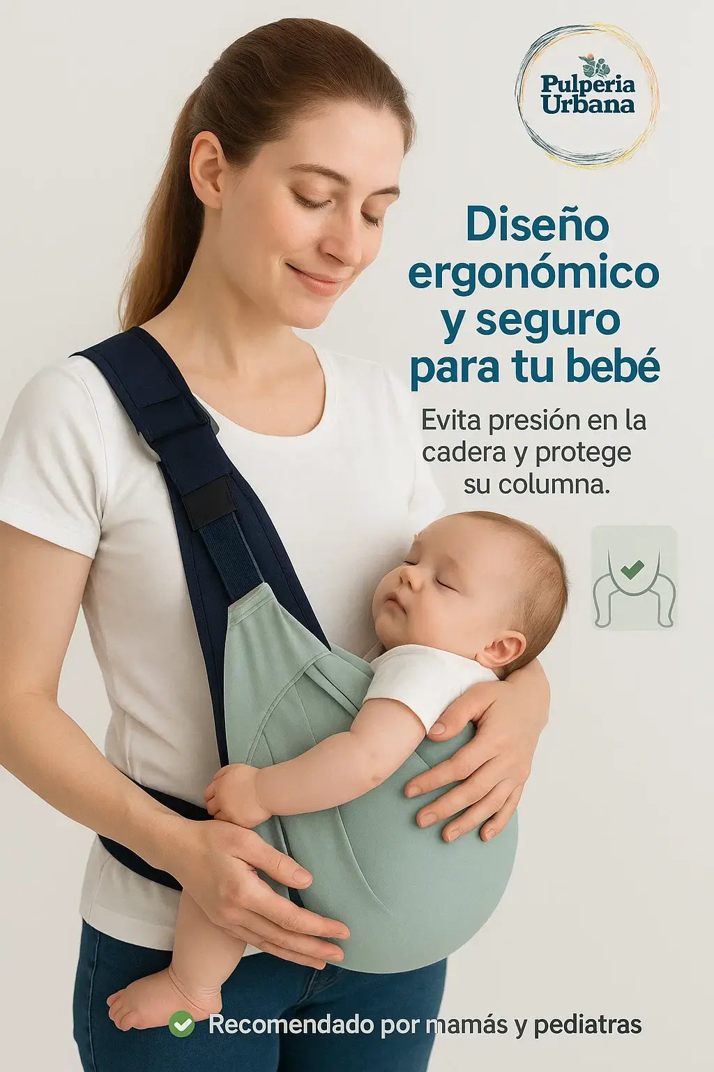 Portabebés Portátil Ajustable Ergonomico