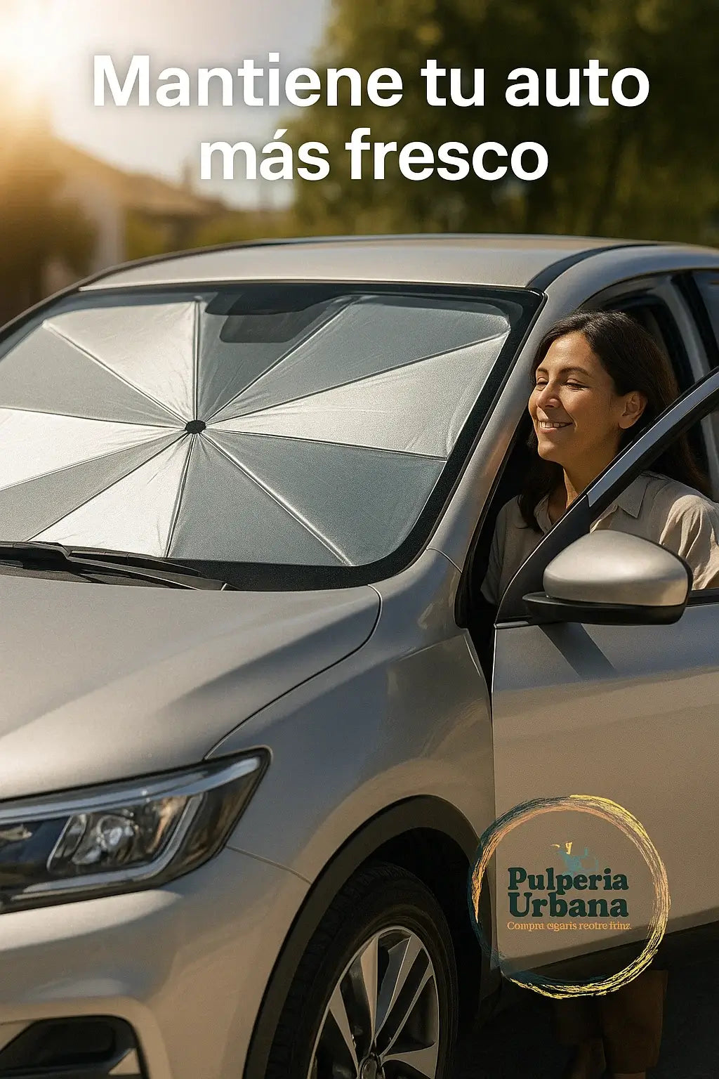 PARASOL PLEGABLE PARA AUTOS