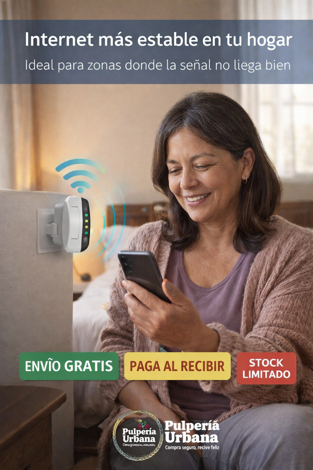 ConectaPlus - El repetidor WiFi que lleva internet a cada rincón de tu hogar