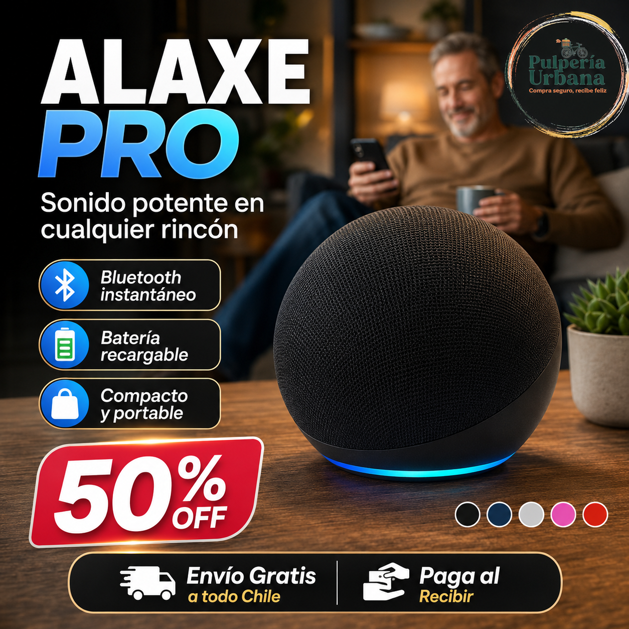 Alaxe Pro - Parlante inteligente