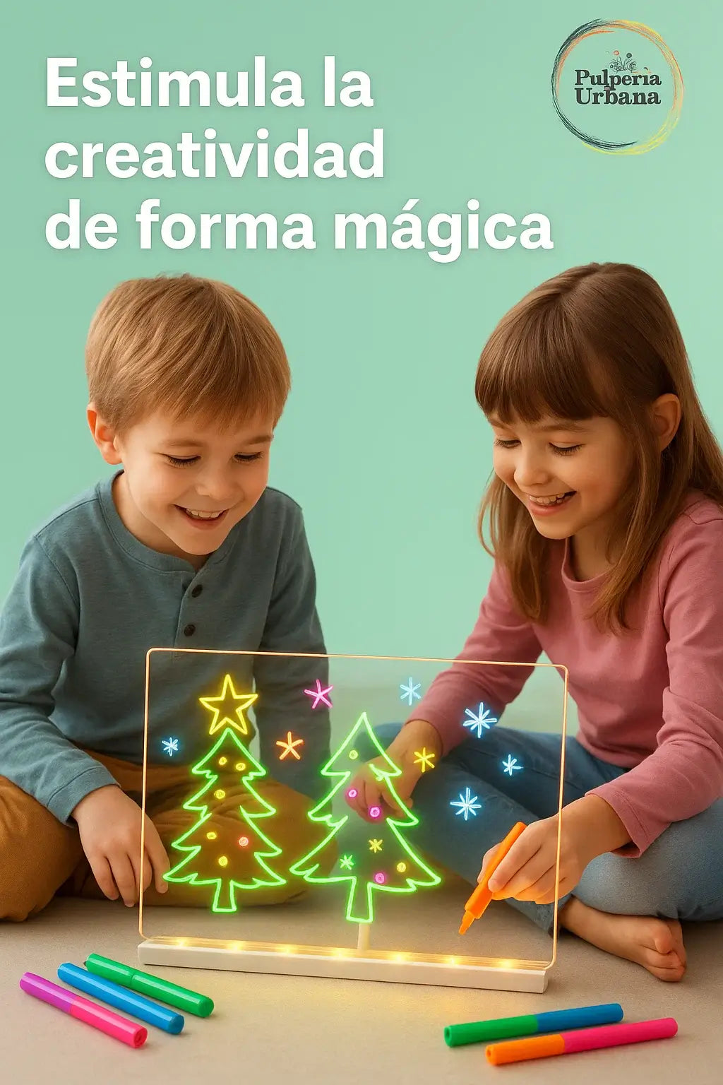 PIZARRA LED LUMINOSA DE NIÑ@S