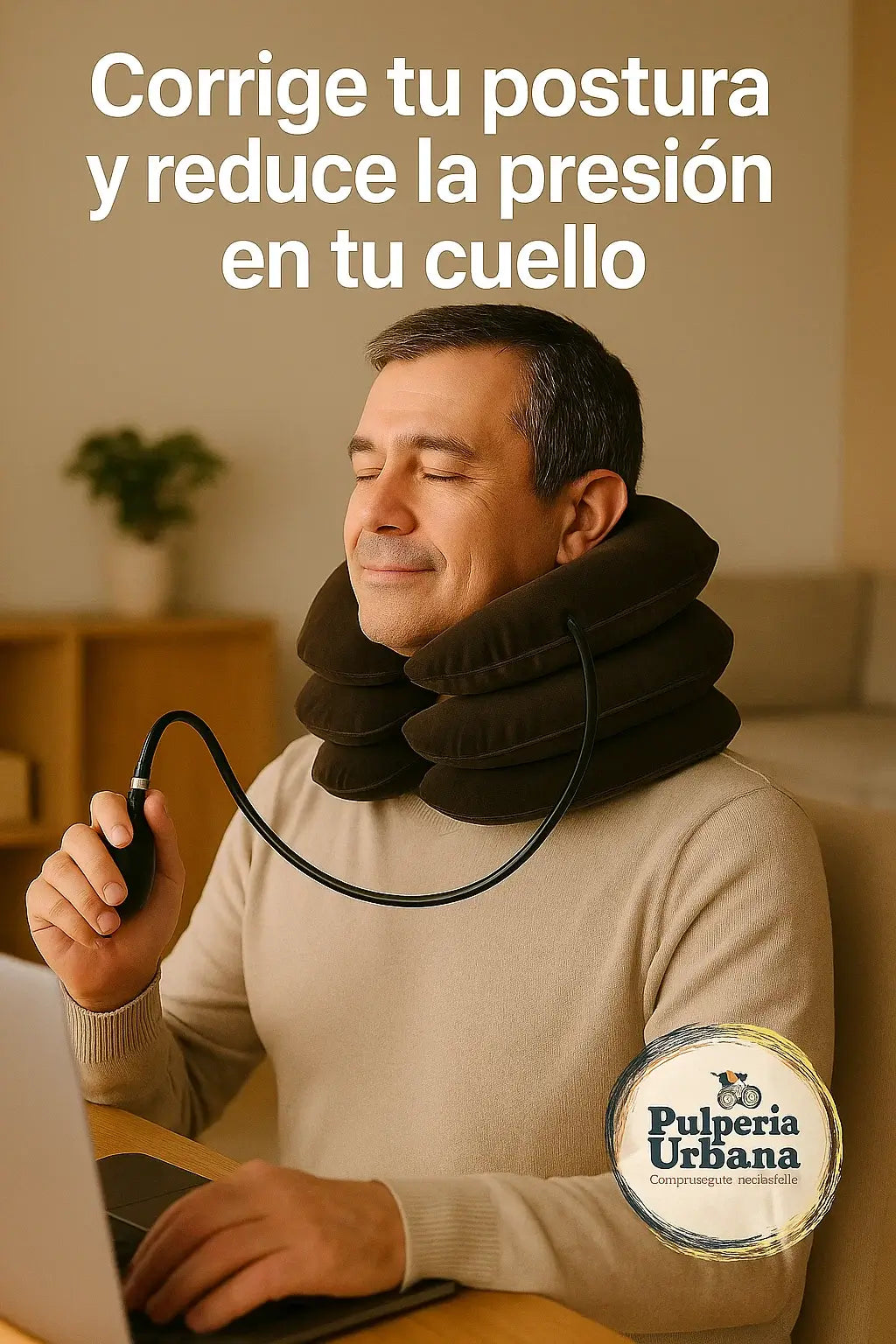 NeckRelief – Tracción Cervical Inflable
