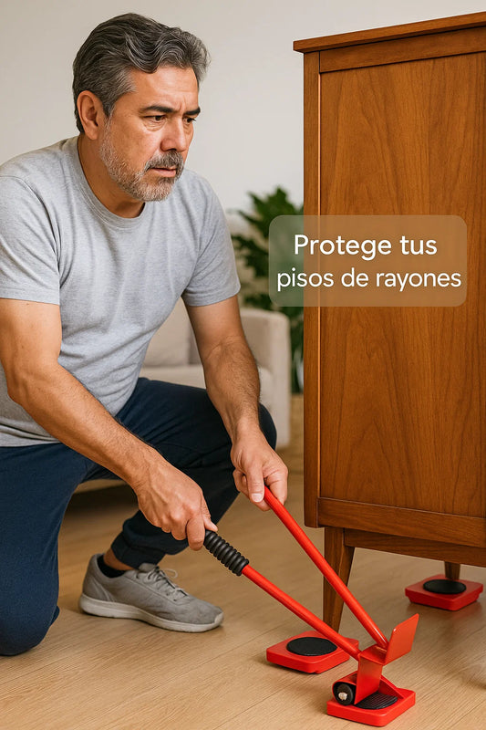 Levanta Fácil - Mueve tus muebles sin esfuerzo y sin rayar el piso