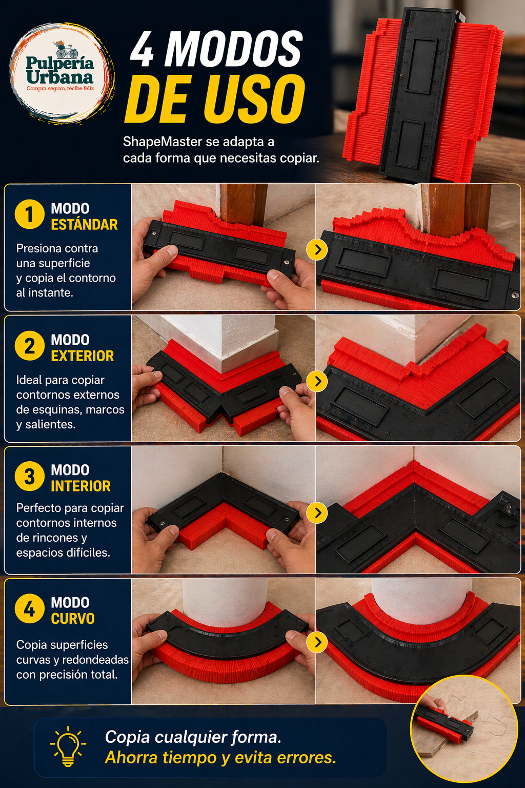 ShapeMaster - Regla Marca Contorno