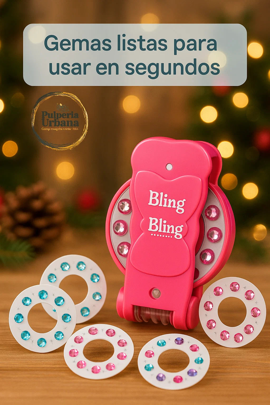 Kit de gemas para decoración del cabello