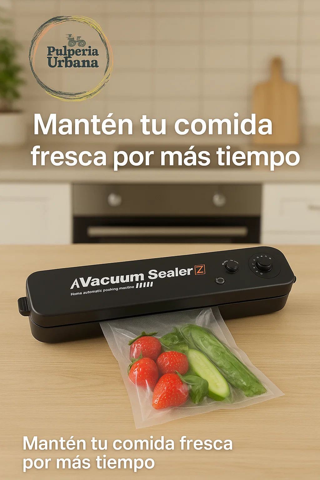 SealMaster One - Selladora al Vacío para Organizar y Preservar