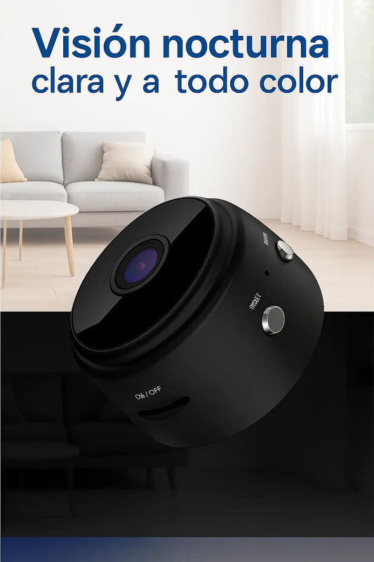 Mini Cámara Espía WiFi 1080p – ¡PROMO 2x1! Protege lo que más importa