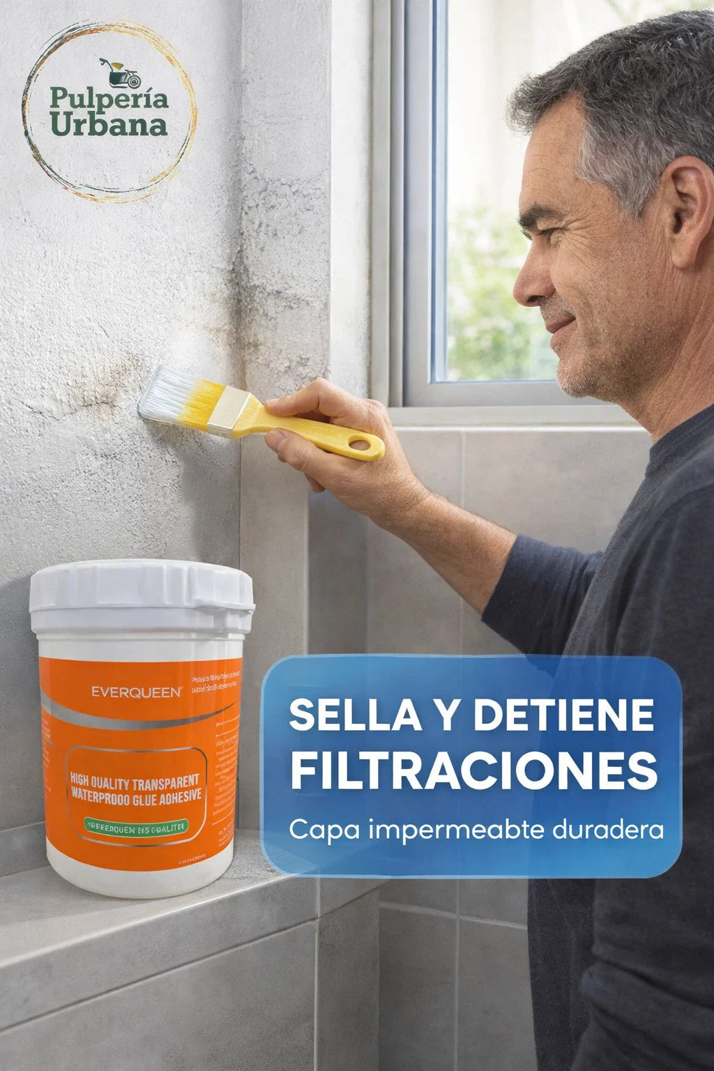 Pack x 3 Sellador adhesivo 300g + broch