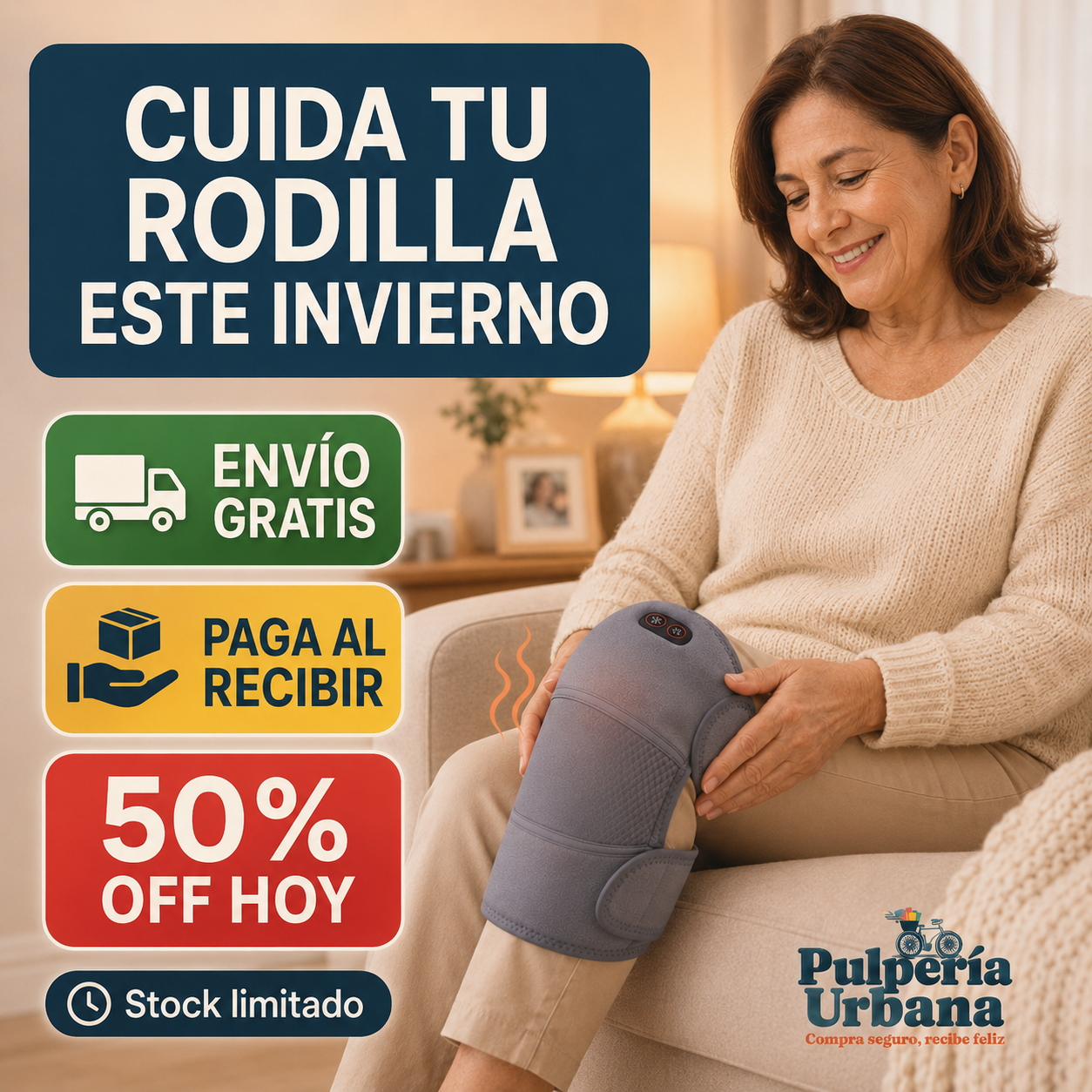 Rodillera Térmica Pro