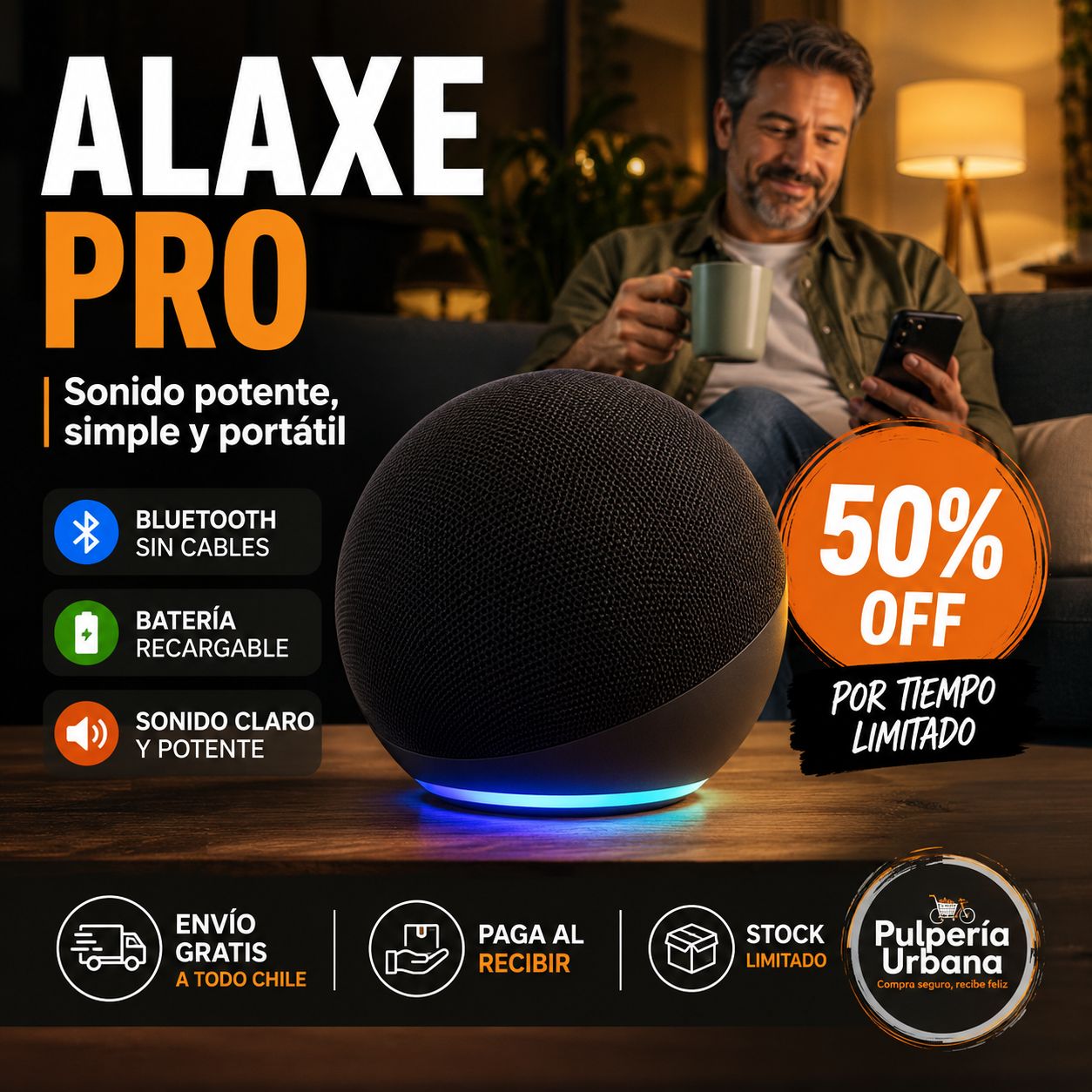 Alaxe Pro - Parlante inteligente