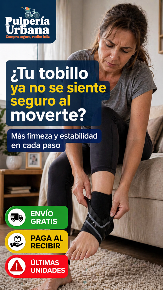 Tobillera compresión deportiva ajustable