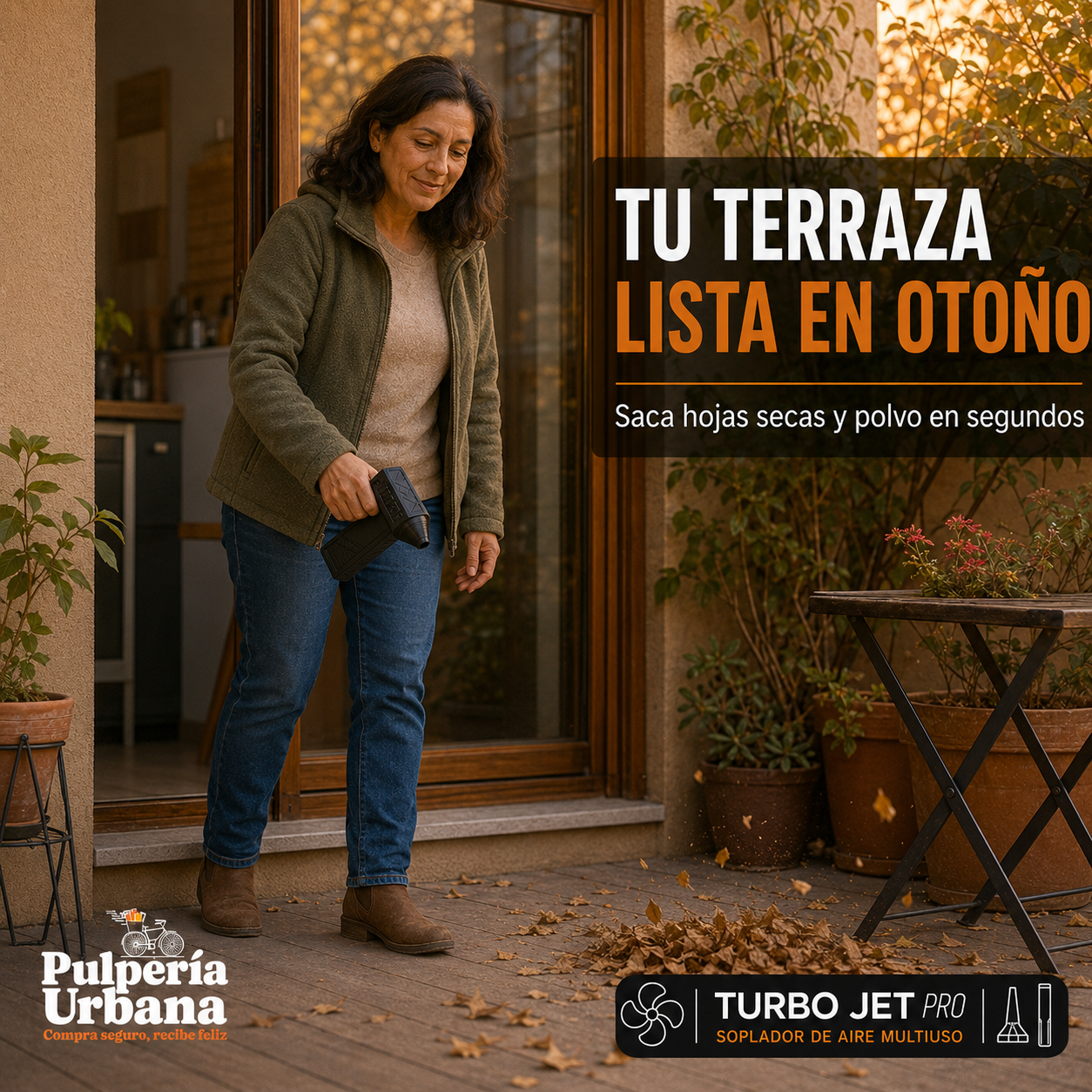 Turbo Jet Pro, soplador de aire