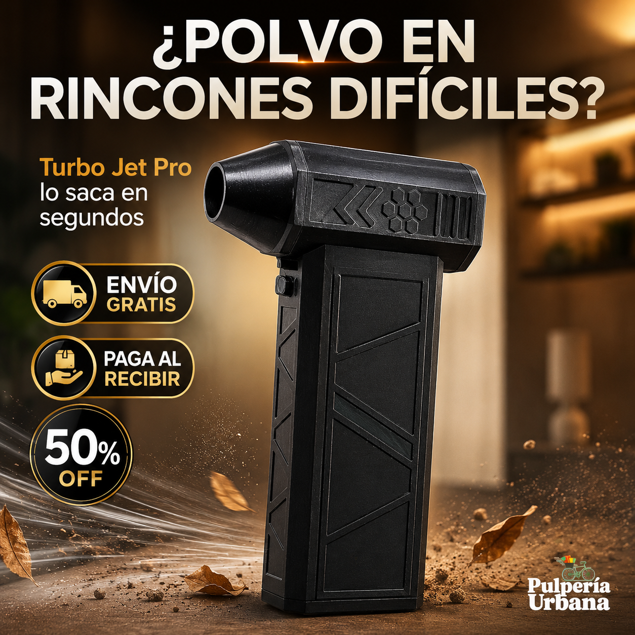 Turbo Jet Pro, soplador de aire