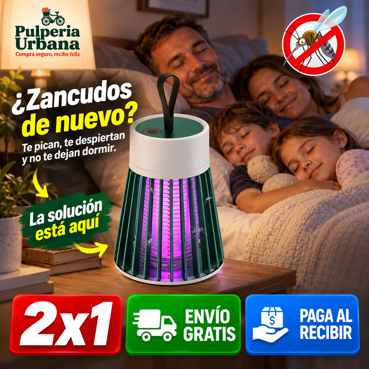 Repelux™ - Aleja los zancudos de tu dormitorio esta primavera