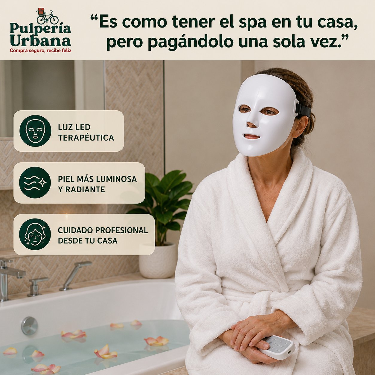 SkinLight - Mascaras De Terapia Led