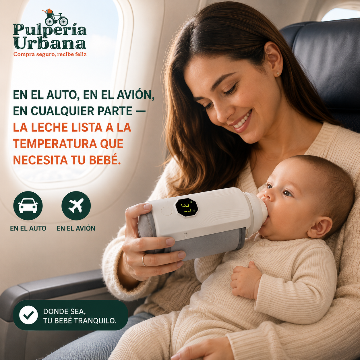 TermaPerfect - Calentador Portatil De Mamaderas