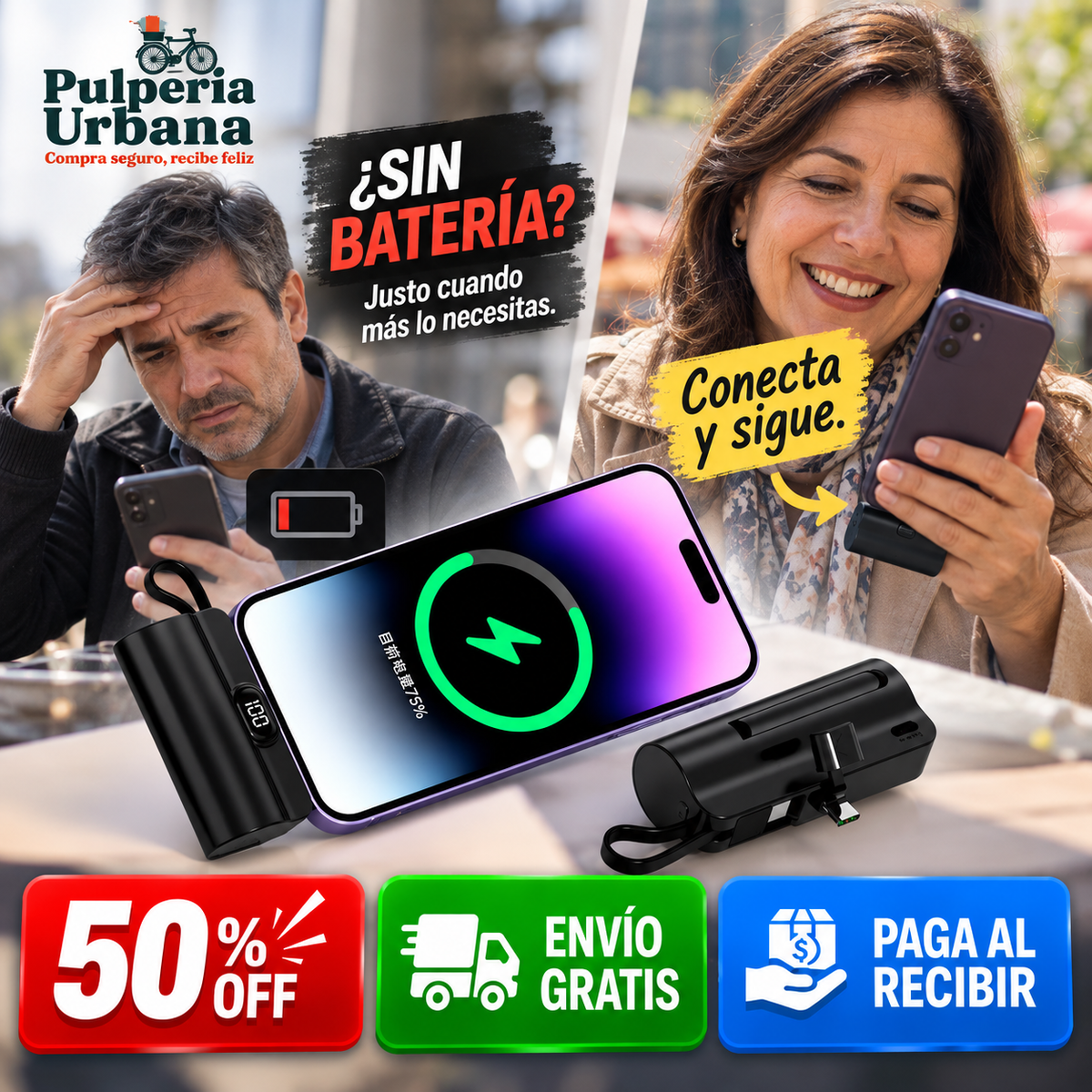 Capsulix™ - Carga de emergencia en tu bolsillo