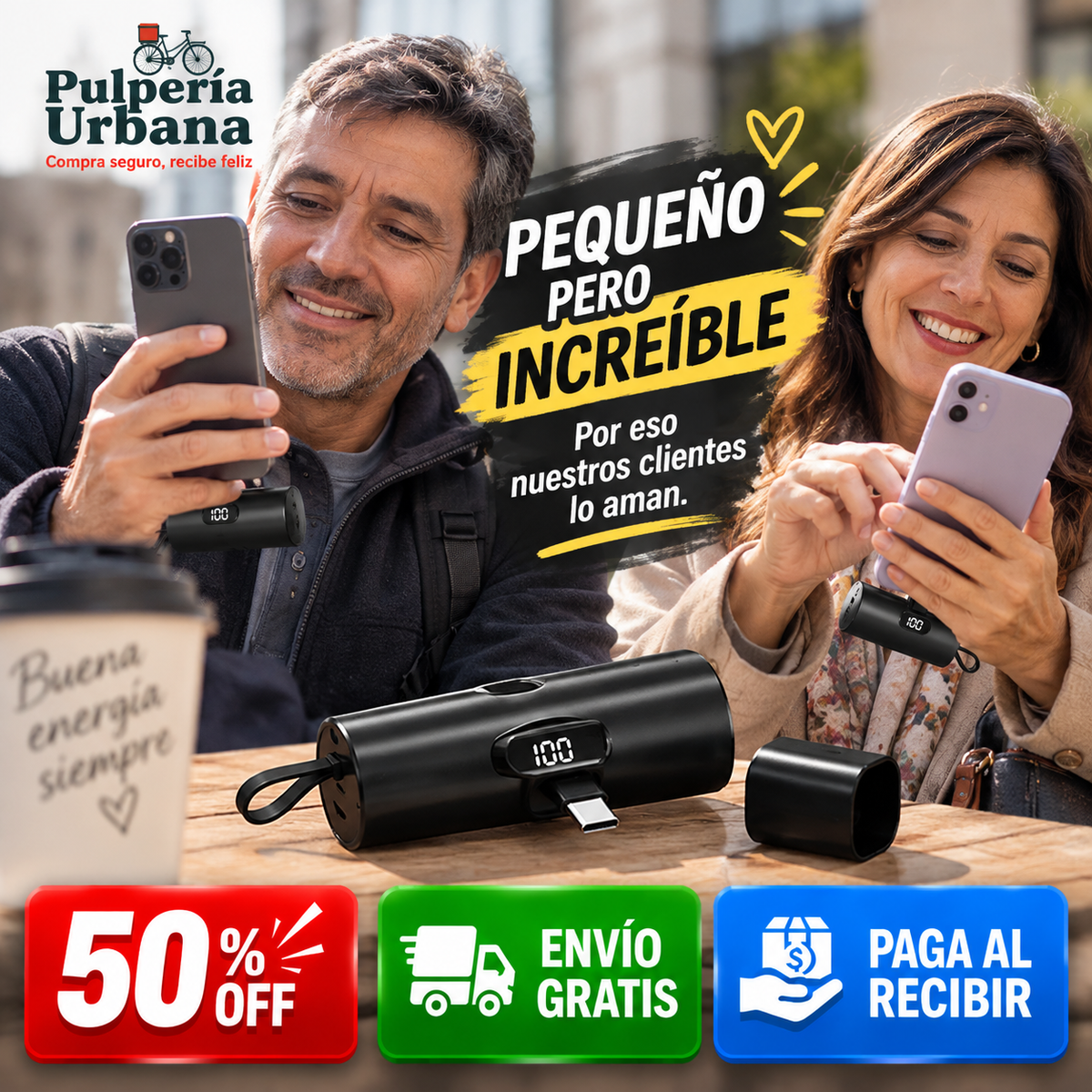 Capsulix™ - Carga de emergencia en tu bolsillo