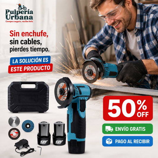 Amoladora Angular 2 Baterías