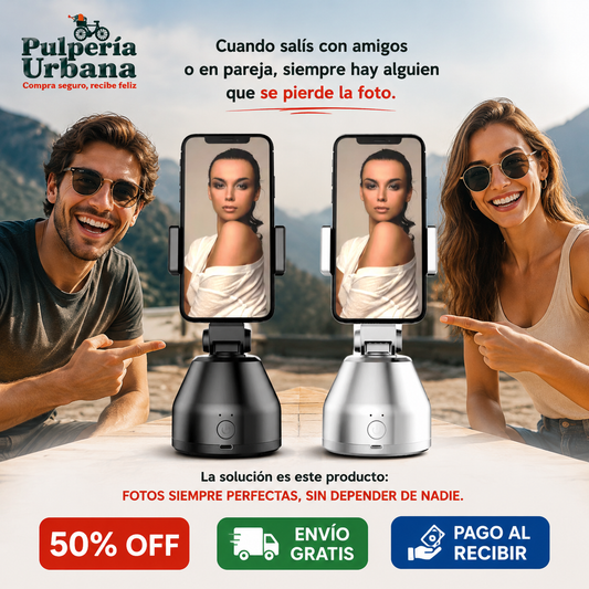 FollowMax - Soporte Con Rotacion Inteligente 360